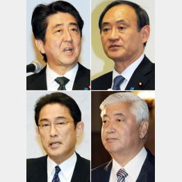 総理、官房長官、外相、防衛相の「４大臣会合」が中核／（Ｃ）日刊ゲンダイ