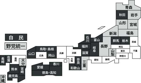 １人区は野党２ケタの勝利だったが（Ｃ）日刊ゲンダイ