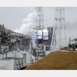 福島第１原発事故の本当の原因は地震か津波かいまだはっきりせず（東京電力提供）