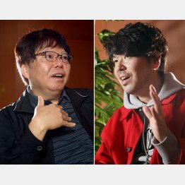 中森明夫氏と川村元気氏