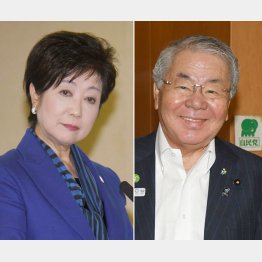 都議会の“ドン”こと内田茂氏(右)はアクションなし