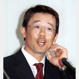契約更改を終えた当時の古田選手