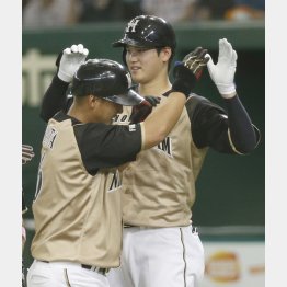 中田(左)と大谷、同時流出は避けたいが…