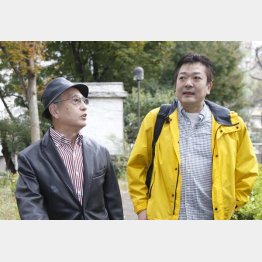 立川談笑(右)と吉川潮