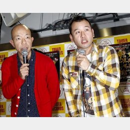 小峠(左)と相方の西村