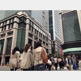 オフィス街のイメージだが…