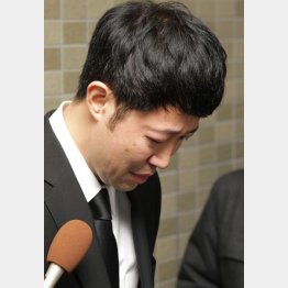 涙を見せた小籔千豊