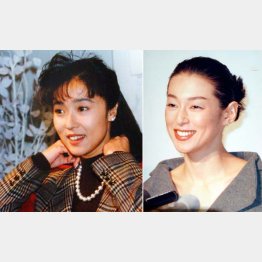 浅野ゆう子(左)と鈴木保奈美