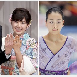 福原愛(左)と浅田真央で明暗はっきり