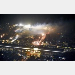 冬の火事は怖い(糸魚川の現場)