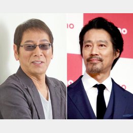堤真一(右)と大杉漣