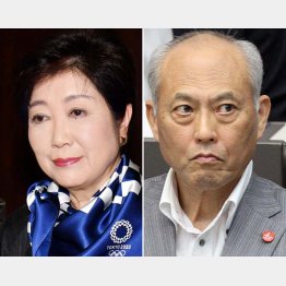 当時の“責任者”舛添前都知事(右)は格好のターゲット